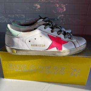 Barely used Golden Goose Kid’s Sneakers size 33- authentic. $355+ tax retail